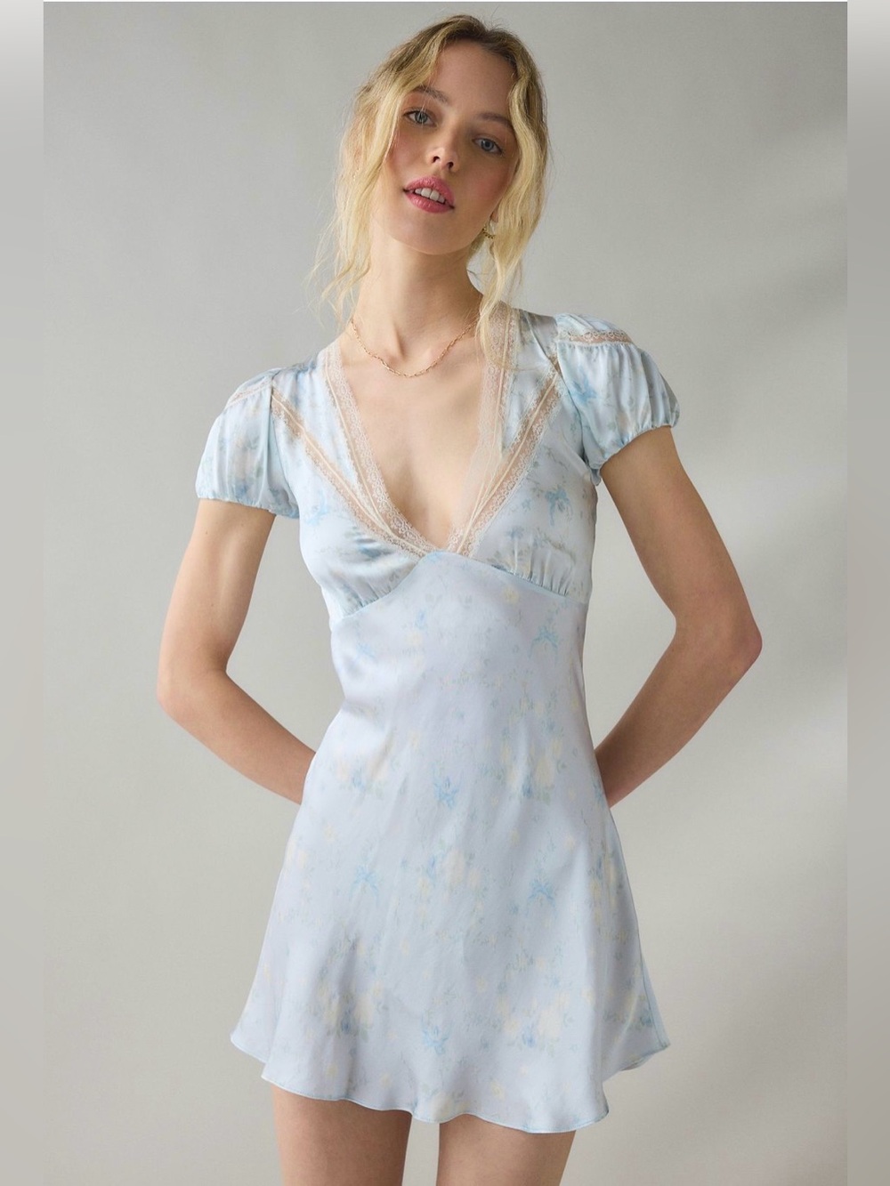 LoveShackFancy Sylara Silk Dress XXS